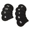 Golf Craft Neoprene Iron Covers Out