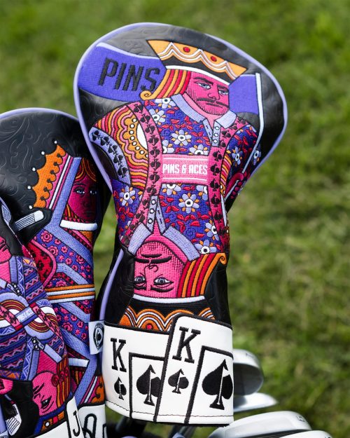 Pins and Aces King of Spades Driver Cover Golf Works