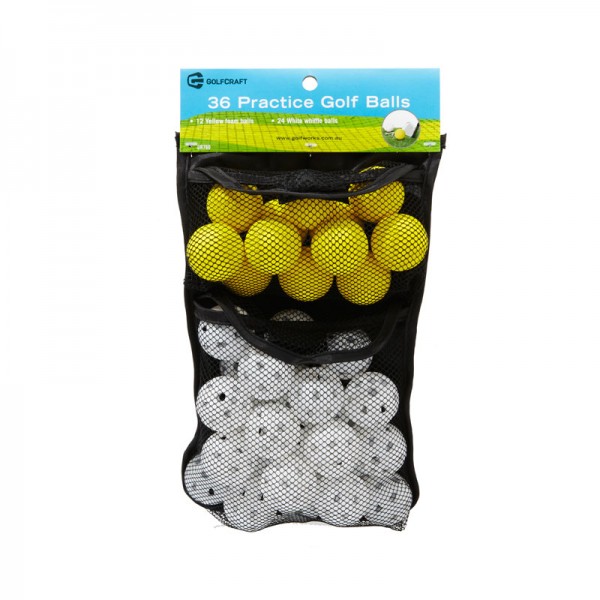 GOLF CRAFT 36 PRACTICE GOLF BALLS Golf Works